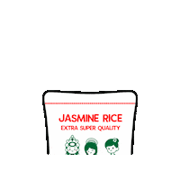 blushiezofficial kawaii rice pillow throw pillow Sticker