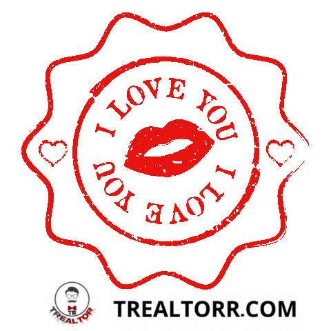 Happy Valentines Day Love Sticker Sticker by Trealtorr