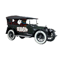 Art Driving Sticker