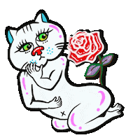 Cat Love Sticker