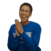 BLUEPRINTUNIVERSITY happy girl yes excited Sticker