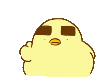 Happy Chicken Sticker by foodieg