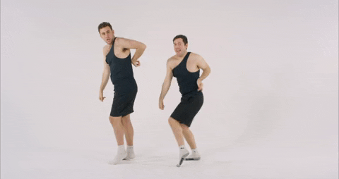 twofriends giphygifmaker dance funny beyonce GIF