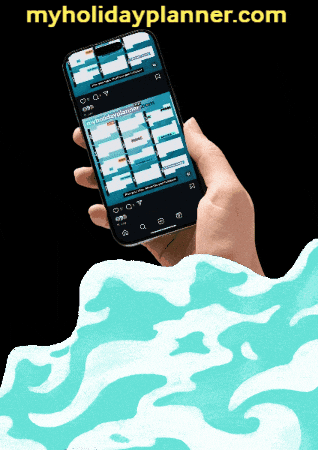 myholidayplanner giphyupload travel holiday vacation GIF