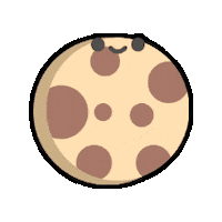 gosugar chocolate cookie brown cookies Sticker