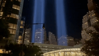 Light Tribute Beams into New York Sky in Remembrance of 9/11 Victims
