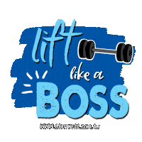 68fitness gym boss weights boss mode Sticker