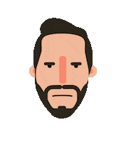 Rafinha Bastos Man Sticker by yogomotion