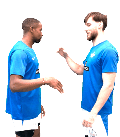 Handshake Sticker by SG Mannheim Basketball