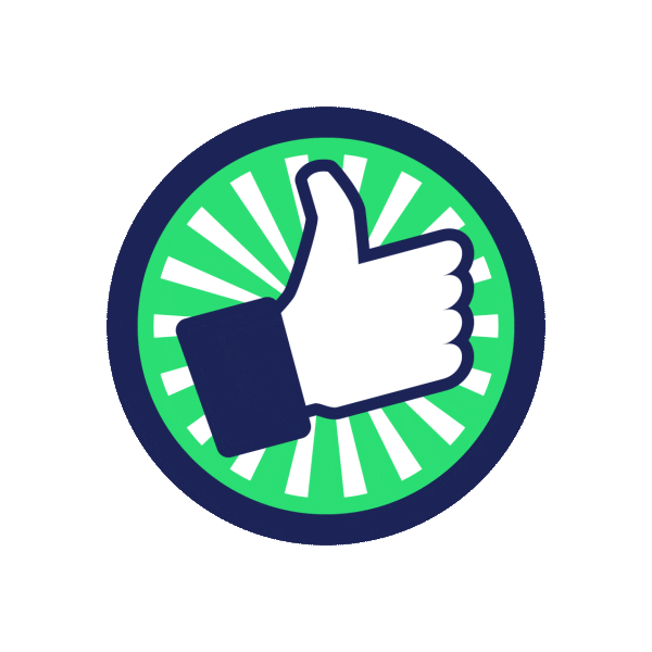 loeilaucarre thumb up pouce oeil au carré loeil au carré Sticker