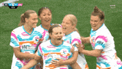 Womens Soccer Hug GIF by National Women's Soccer League