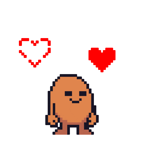 I Love You Hug Sticker by Potatoz by 9GAG