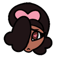 Sad Heart Sticker