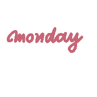 Monday Week Sticker