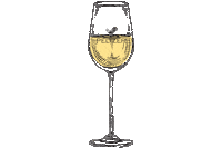 Drink Up Happy Hour Sticker by Peltzer Farm and Winery
