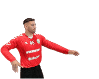 Celebration Handball Sticker by HC Gelpe/Strombach