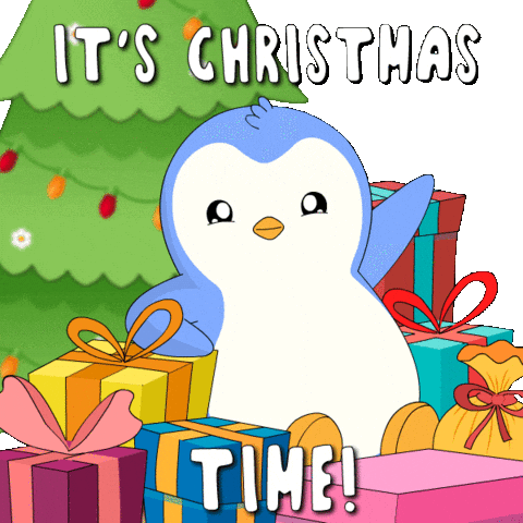Merry Christmas GIF by Pudgy Penguins