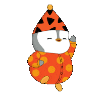 Excited Happy Birthday Sticker by Pudgy Penguins