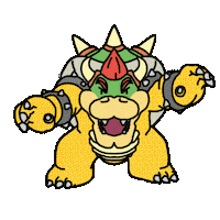 Mario Bow Sticker