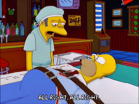 homer simpson bar GIF