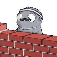 Brick By Brick House Sticker by Fugz Official