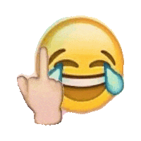 Middle Finger Sticker by imoji