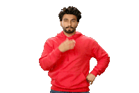 happy mustache Sticker by Ranveer Singh