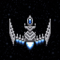 fimavectors arcade pixel art rocket 8bit GIF
