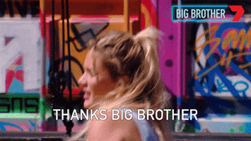 Big Brother Thanks GIF by Big Brother Australia