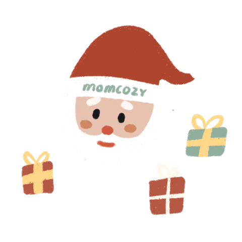 Santa Claus Sticker by Momcozy