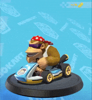 Super Mario Funky Kong GIF