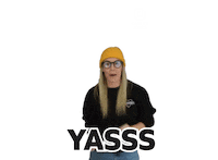 Happy Jump Sticker by CarleyJones