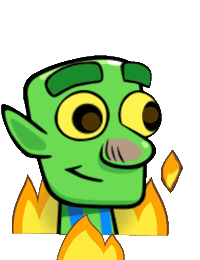Clash Royale Goblin Sticker