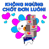 Fun Love Sticker by Lazada Viet Nam