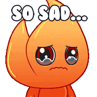 Sad Heart Sticker by Playember