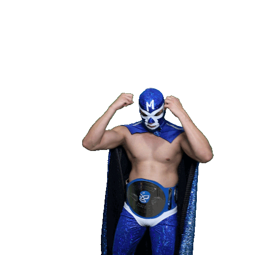 maskadorestacoshopaz wrestling wrestler lucha lucha libre Sticker