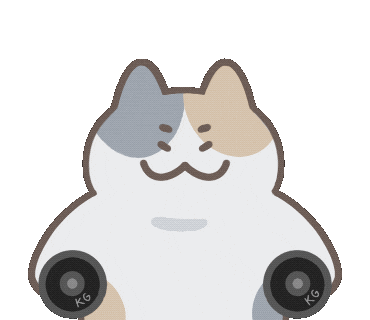 Cat Check In Sticker