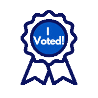 Vote Sticker by USD Votes Campaign