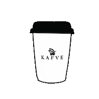 kafvecoffee coffee coffee time cold brew take away Sticker