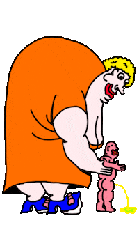Animation Peeing Sticker by prosarapi