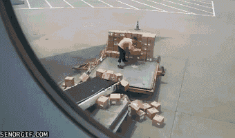 packages fail GIF by Cheezburger