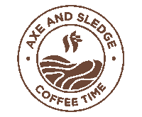 Coffee Sticker by Axe & Sledge