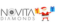 Christmas Sparkling Sticker by Novita Diamonds
