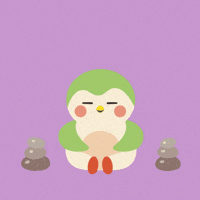 Penguin Breathe GIF by Finch Care