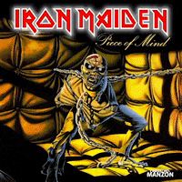 carvalhomanzon album cover iron maiden animated album cover animated album covers GIF
