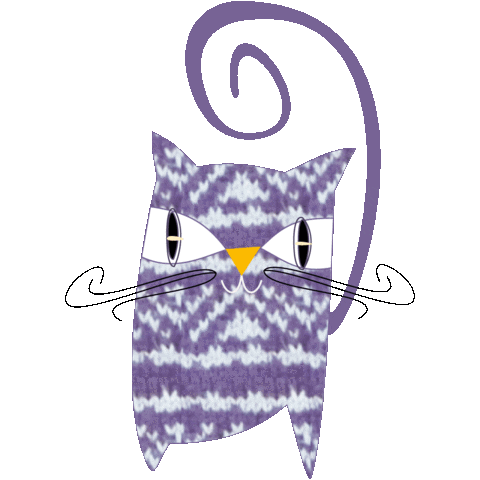 Art Cat Sticker
