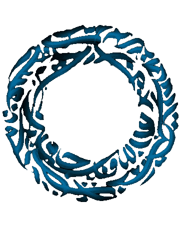 Loop Circle Sticker