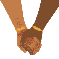 Best Friends Love Sticker by Hello All