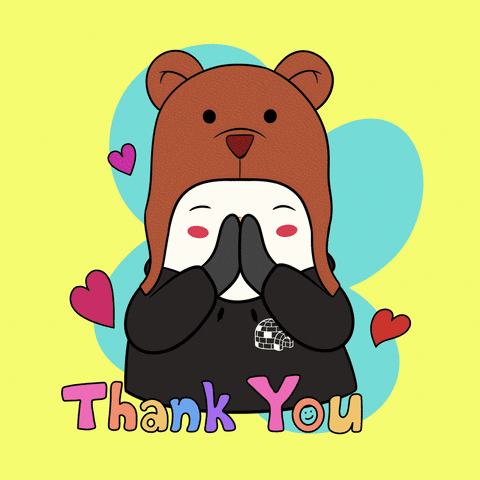 Thanks Love GIF by Pudgy Penguins