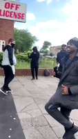 'High Knees, Everyone': Birmingham Lads' Exercise Performance Amuses Cop Enforcing Lockdown